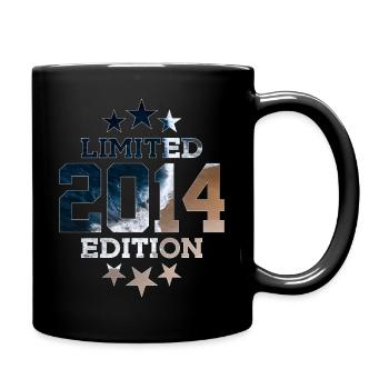 LIMITED EDITION 2014 12TH BIRTHDAY - Full Colour Mug - black - Right