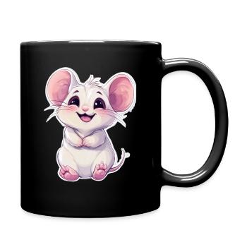 mouse - Full Colour Mug - black - Right