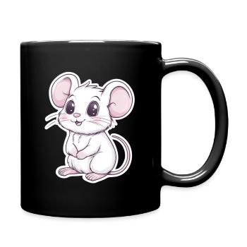 mouse - Full Colour Mug - black - Right
