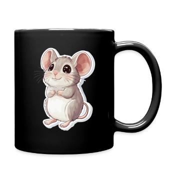 mouse - Full Colour Mug - black - Right