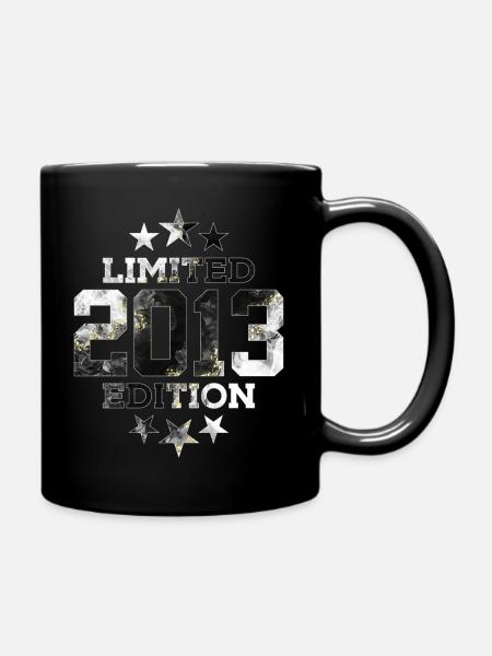 LIMITED EDITION 2013 13. GEBURTSTAG - Tasse einfarbig - Schwarz