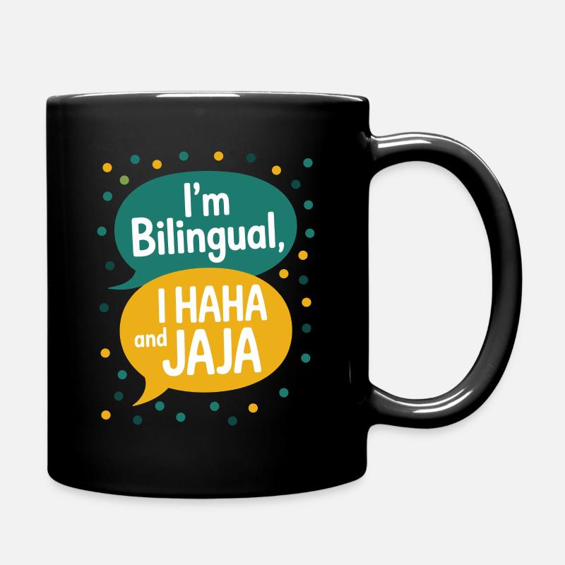 Professeur drôle d’espagnol anglais - Mug uni - noir