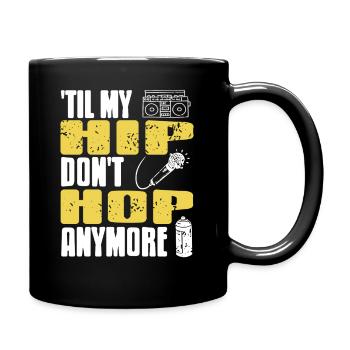 Rap Groove Humor for Music Beat Lovers - Full Colour Mug - black - Right