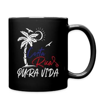 Pura Vida Costa Rica - Mug uni - noir - Droite