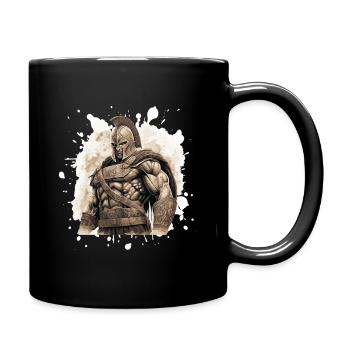 Spartan Muscles Gladiator Gym - Full Colour Mug - black - Right