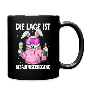 La situation est l’ivresse - Mug uni - noir - Droite