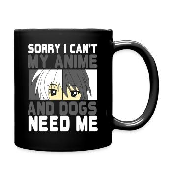 Anime Manga Otaku Kawaii Japon Cosplay Bande dessinée - Mug uni - noir - Droite