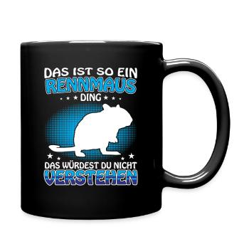 Gerbil Ding Rodent Gerbil - Full Colour Mug - black - Right