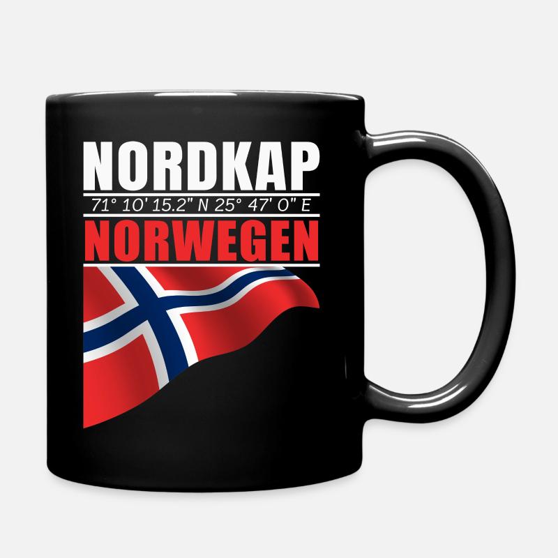 North cape - Full Colour Mug - black