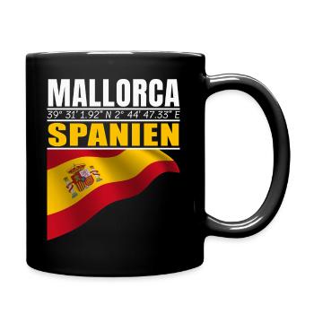 Majorca - Full Colour Mug - black - Right