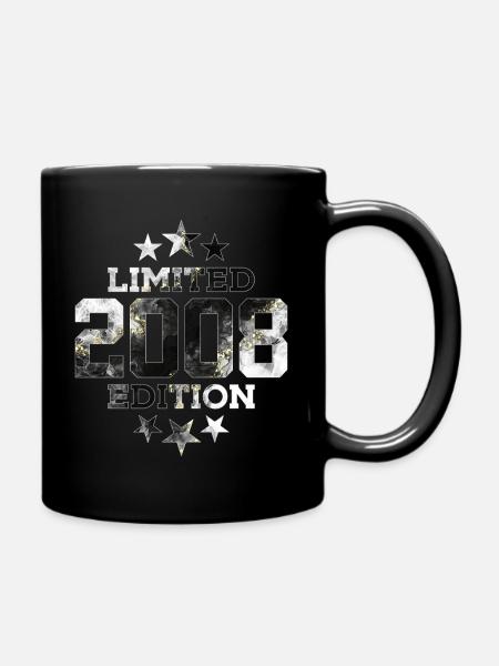 LIMITED EDITION 2008 18. GEBURTSTAG - Tasse einfarbig - Schwarz