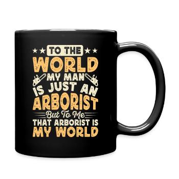 Ébéniste Ébéniste Cadeau Menuisier - Mug uni - noir - Droite