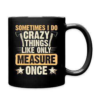 Ébéniste Ébéniste Cadeau Menuisier - Mug uni - noir - Droite