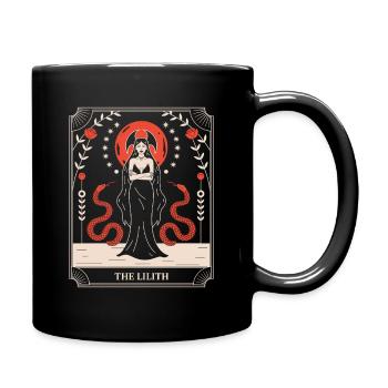 Lilith: Serpent Power in the Frame - Full Colour Mug - black - Right