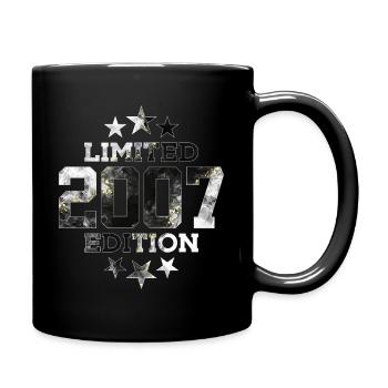 LIMITED EDITION 2007 19TH BIRTHDAY - Full Colour Mug - black - Right