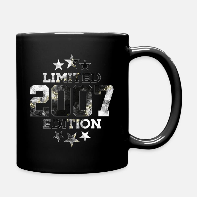 LIMITED EDITION 2007 19. GEBURTSTAG - Tasse einfarbig - Schwarz