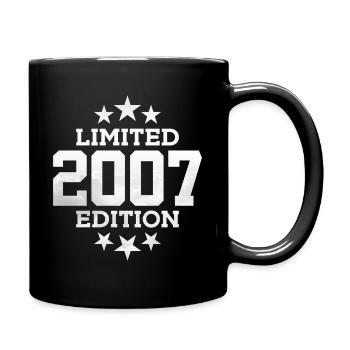 LIMITED EDITION 2007 19TH BIRTHDAY - Full Colour Mug - black - Right