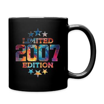 LIMITED EDITION 2007 19TH BIRTHDAY - Full Colour Mug - black - Right