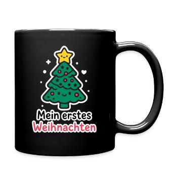 Mon premier Noël - Le sapin de Noël des parents de bébé - Mug uni - noir - Droite