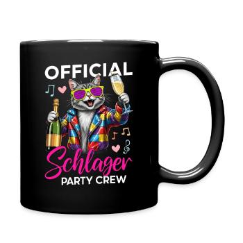 Official Schlager Party Crew - Full Colour Mug - black - Right