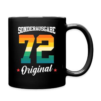 72 Birthday - Full Colour Mug - black - Right