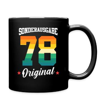 78 Birthday - Full Colour Mug - black - Right