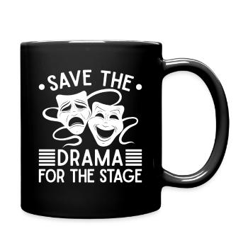 Théâtre Sauver le drame Acteur Conception musicale - Mug uni - noir - Droite