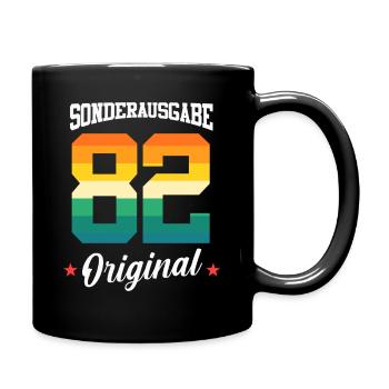 82 Birthday - Full Colour Mug - black - Right