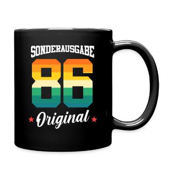 86 Birthday - Full Colour Mug - black - Right
