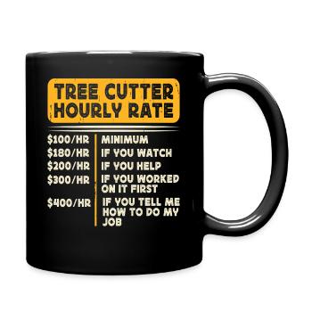 Ébéniste Ébéniste Cadeau Menuisier - Mug uni - noir - Droite