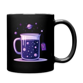 Universe Tea Galaxy in Tea Cup - Full Colour Mug - black - Right