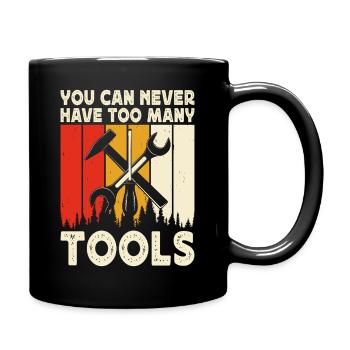 Mécanicien automobile Mécatronicien Technicien Tournevis Cadeau - Mug uni - noir - Droite