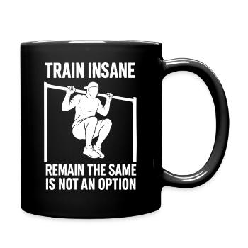 Entraînez-vous Insane Gymnastique suédoise Fitness Gym Entraînement - Mug uni - noir - Droite