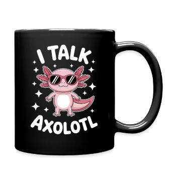 Axolotl Dire Axolotls Drôle Axolotl Cadeau - Mug uni - noir - Droite