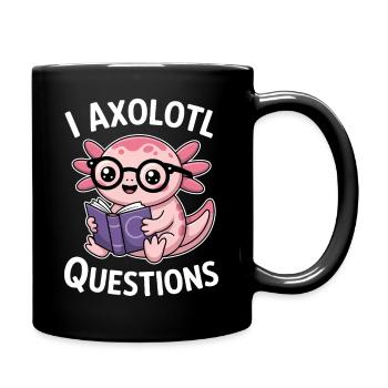 Axolotl Dire Axolotls Drôle Axolotl Cadeau - Mug uni - noir - Droite