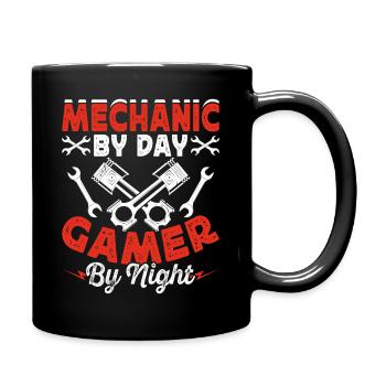 Mécanicien automobile Mécatronicien Technicien Tournevis Cadeau - Mug uni - noir - Droite