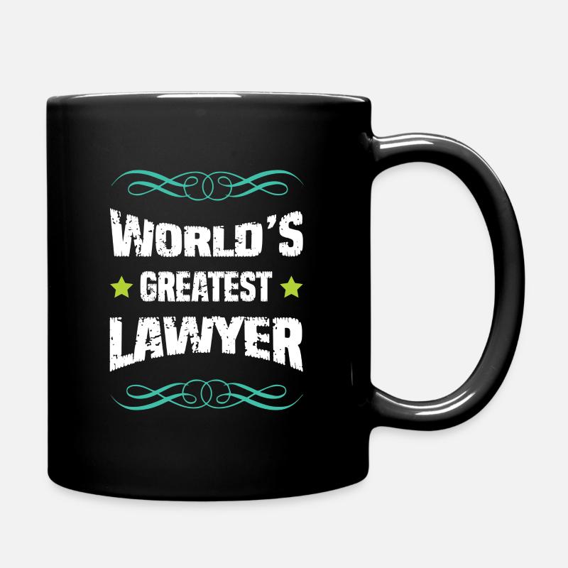 Le plus grand design d’avocat au monde - Mug uni - noir