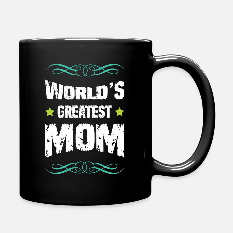 World's Greatest Mom Shirt - Tasse einfarbig - Schwarz