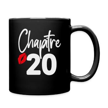 Chapter 20 Birthday Gift Woman 20 Years - Full Colour Mug - black - Right