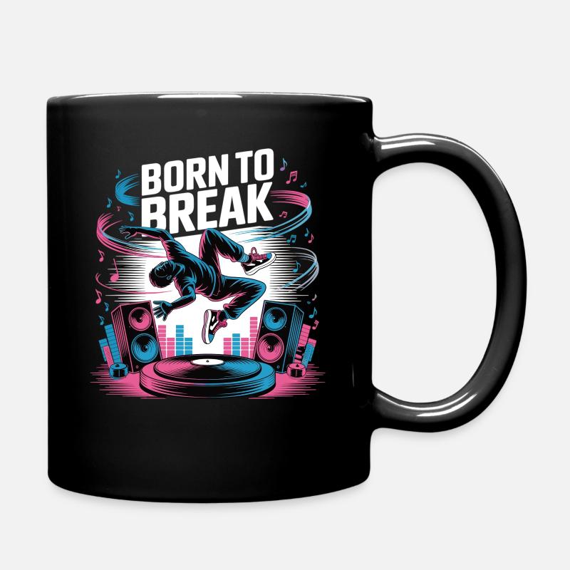 Streetdance Beat – Urban DJ Music Design - Mug uni - noir