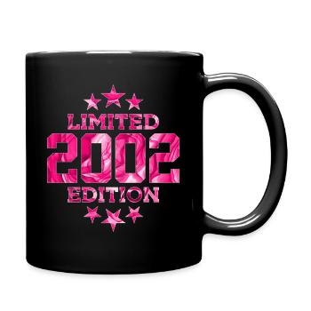 LIMITED EDITION 2002 24TH BIRTHDAY - Full Colour Mug - black - Right