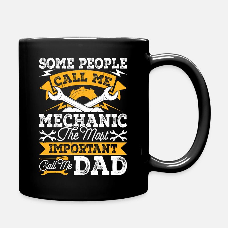 Mécanicien Mécatronicien Technicien Tournevis Cadeau - Mug uni - noir
