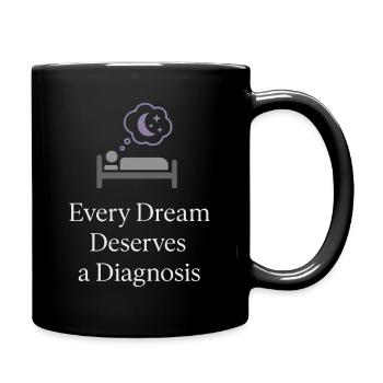 Technologue du sommeil, technicien polysomnographique, Rpsgt - Mug uni - noir - Droite
