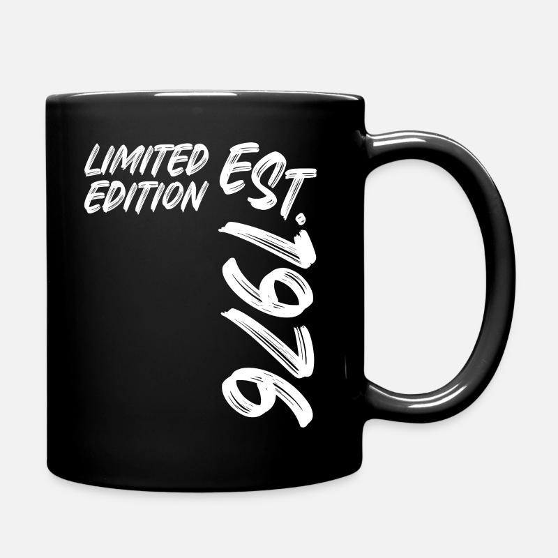 Limited Edition Est. 1976 - Tasse einfarbig - Schwarz