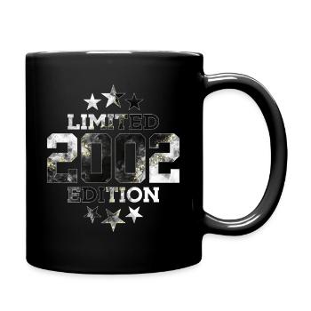 LIMITED EDITION 2002 24TH BIRTHDAY - Full Colour Mug - black - Right
