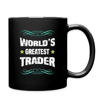 Meilleur trader du monde - Mug uni - noir - Droite