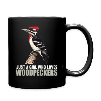 Woodpecker Woodpecker - Full Colour Mug - black - Right