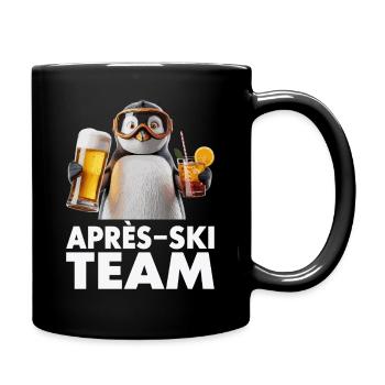 L’équipe Après-Ski Penguin - Mug uni - noir - Droite