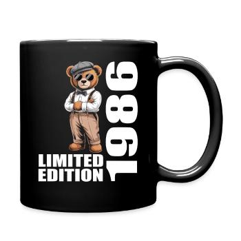 1986 Édition limitée Ours Anniversaire 1986 - Mug uni - noir - Droite