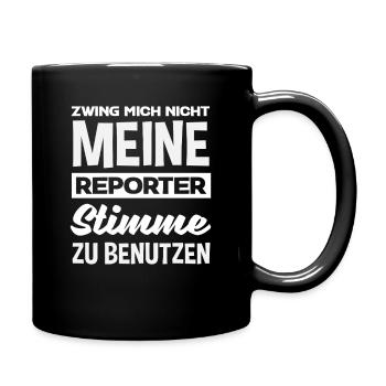 My Voice Journaliste d’investigation Journalistes - Mug uni - noir - Droite